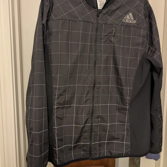 Adidas Women Climaproof Jacket Supernova Reflective Running Jacket Size Large - Picture 4 of 11